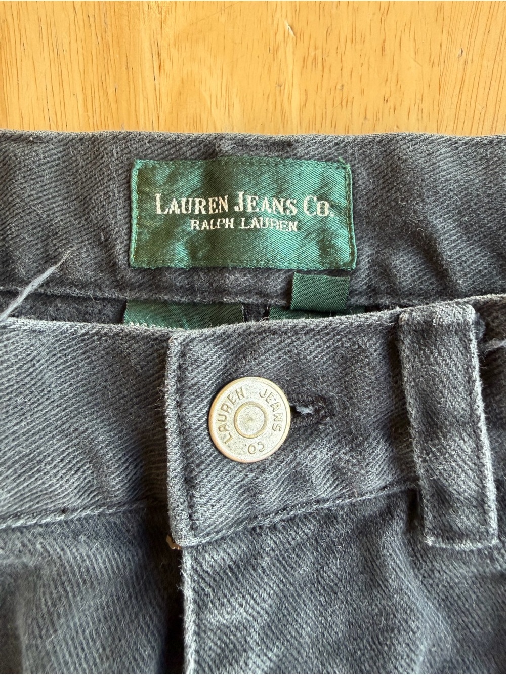 Women’s vintage Ralph Lauren Charcoal Gray Jeans